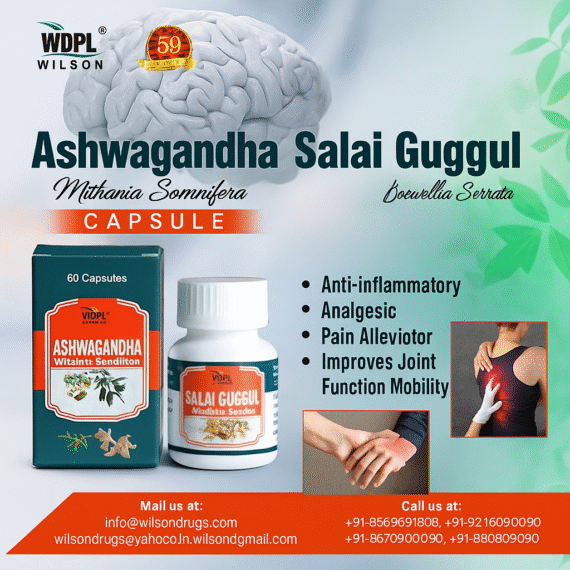 Ashwagandha Capsule & Salai Guggul Capsule Best Ayurvedic Medicine No Side Effects - Image 4