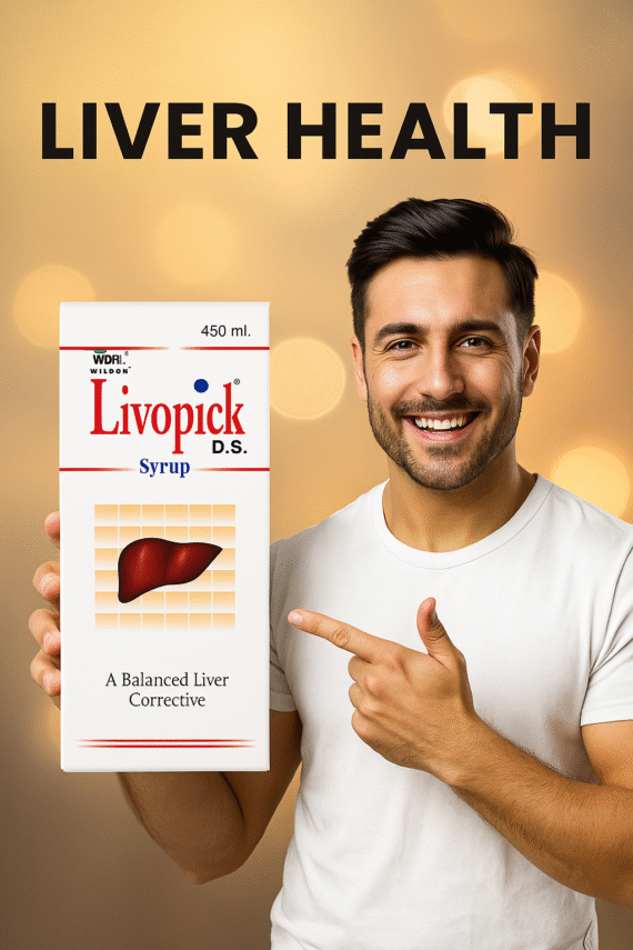 Livopic D.S. Syrup (Best Ayurvedic Syrup to Reduce Fatty Liver & Restore Liver Health)